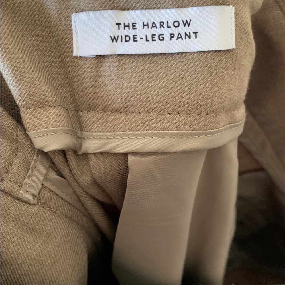 Madewell The Harlow Wide-Leg Trouser in Brushed Twill NWT Size 12 - Picture 9 of 9
